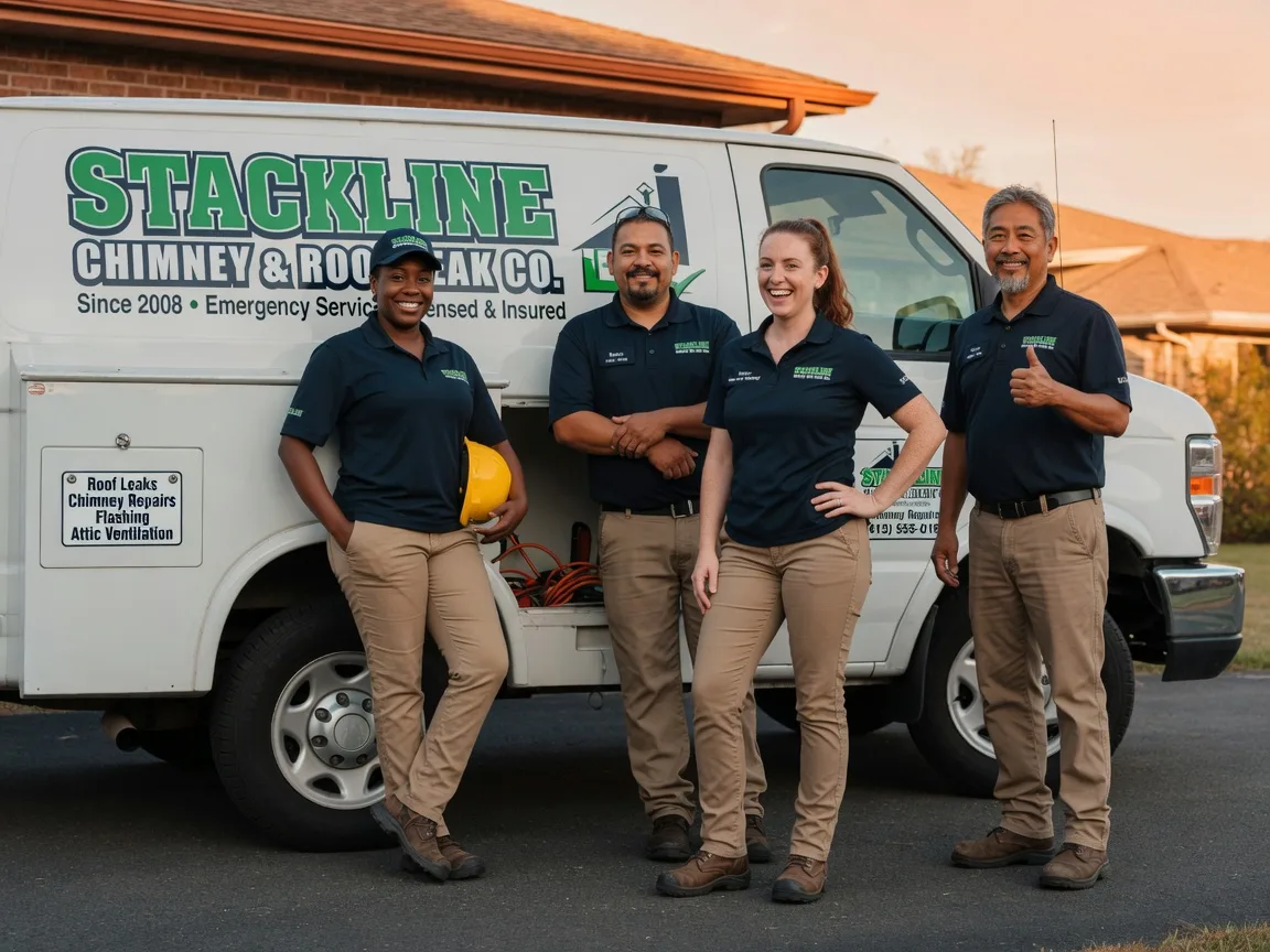 Chimney flashing repair company in Colbert, WA